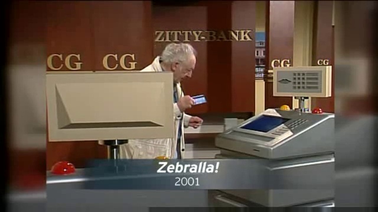 Didi Hallervorden - Herr Zebralla am Bankautomat 2001