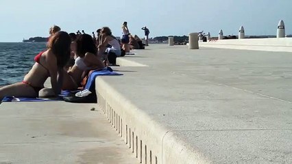 Orgue maritime à Zadar