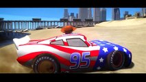 Toy Story Woody play with Lightning Mcqueen Cars Custom Color USA & Rayo Dinoco - Disney Pixar Cars , HD online free 2016