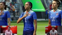 FIFA 16 Women's MATCH USA vs. Germany [FIFA What If Series] , Sport Network TV 2016