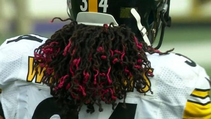 Za'Darius Smith drags down DeAngelo Williams by his hair