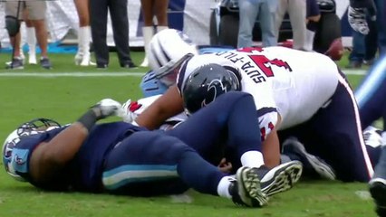 Brandon Weeden stripped and David Bass recovers