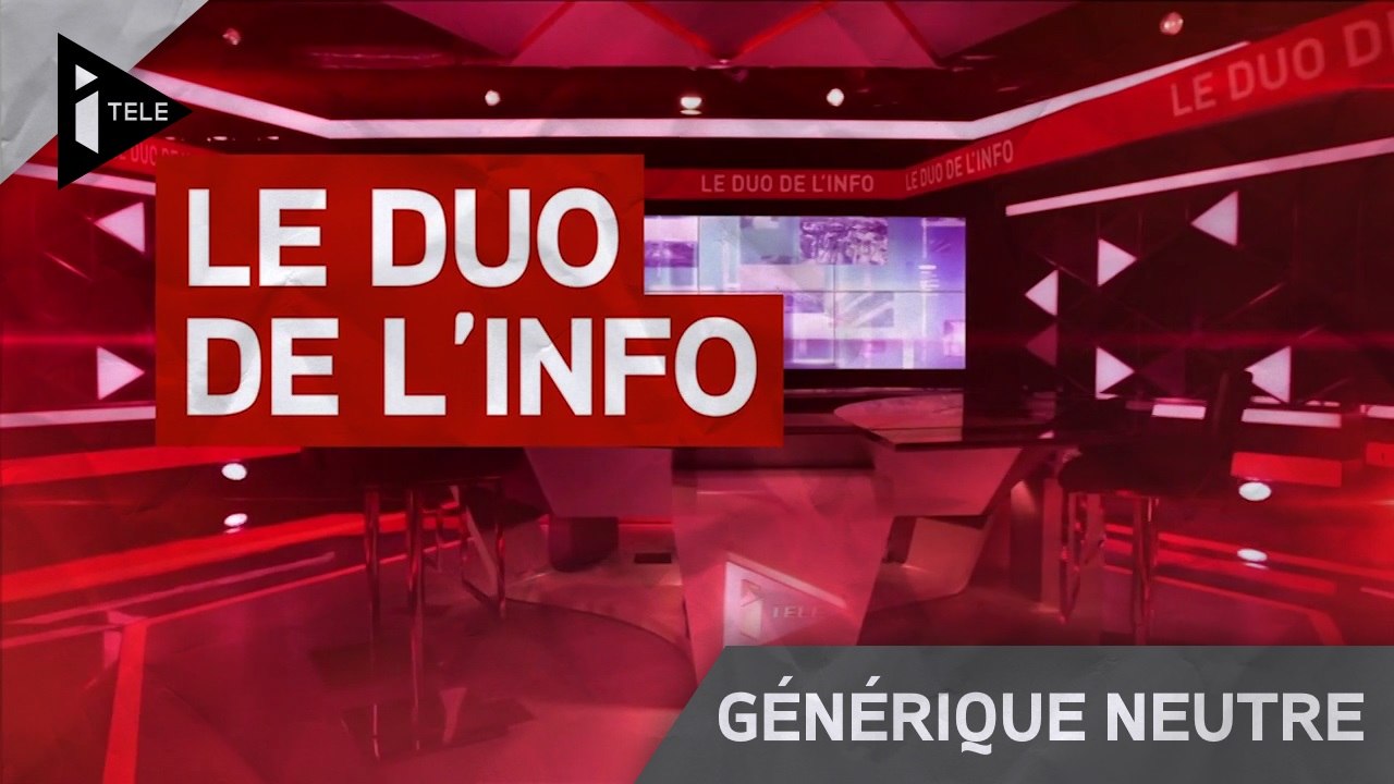iTELE HD - Générique Le duo de l'info - Neutre (2015)