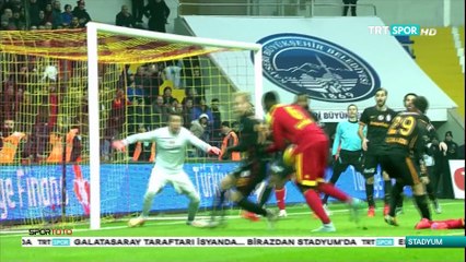 Kayserispor - Galatasaray genis ozet