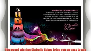 Airbrush and Compressor from Clairella Cakes perfect for cake decoration