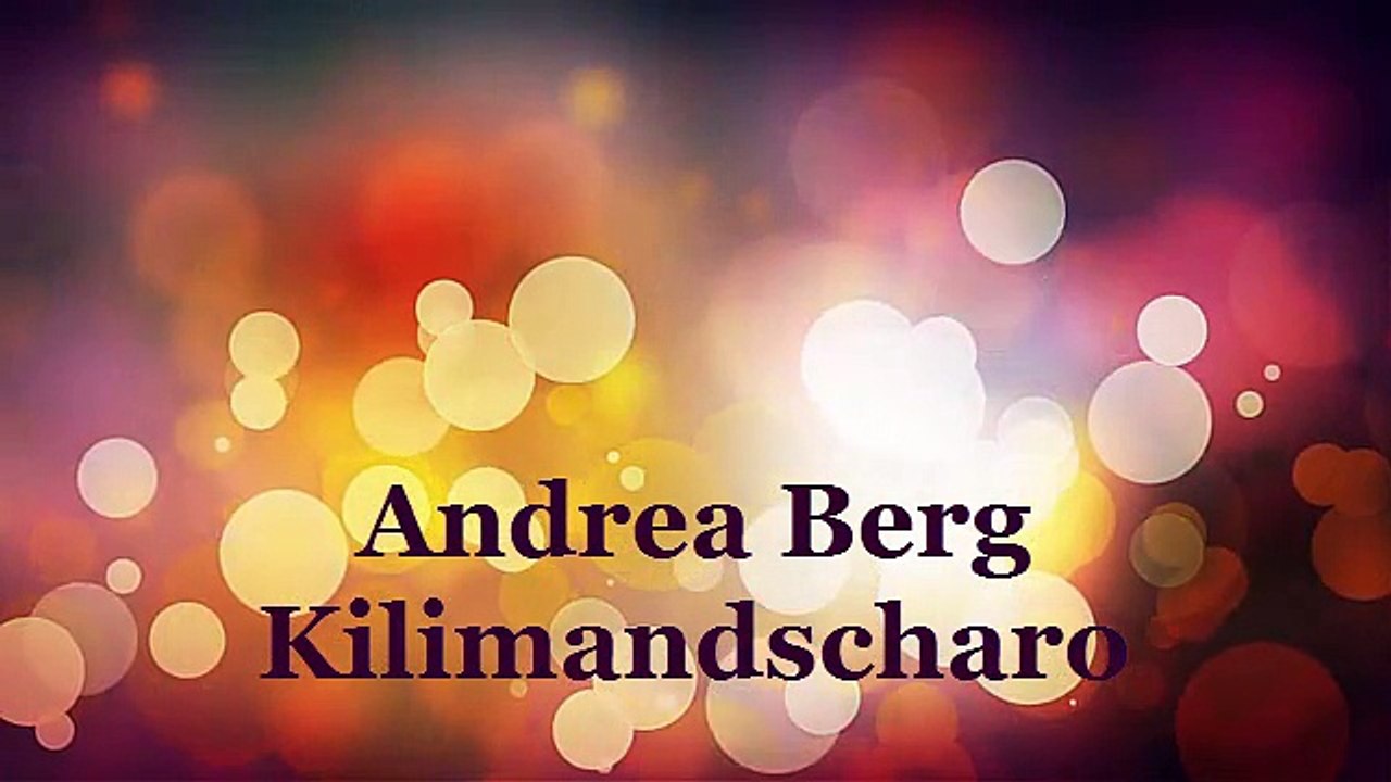 Andrea Berg -Kilimandscharo & Endlich du (Schwerelos Live 2011- Part 01)