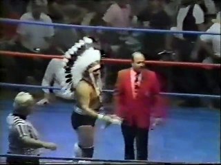 Nick Bockwinkel Vs Wahoo McDaniel - August 28 1983