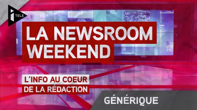 iTELE HD - Générique La Newsroom Week-End (2015)
