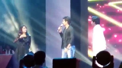 Sivakarthikeyan live performance with Namitha, Kushboo, Kala Master