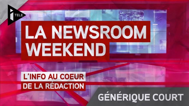 iTELE HD - Générique court La Newsroom Week-End (2015)