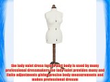 Adjustoform FG203 | Lady Valet Medium 8-Part Adjustable Dressmaker's Dummy