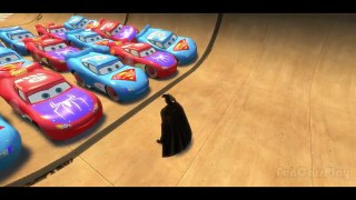 Nursery Rhymes Disney Pixar Lightning Cars Superman, Batman, Spider-Man Car Kids