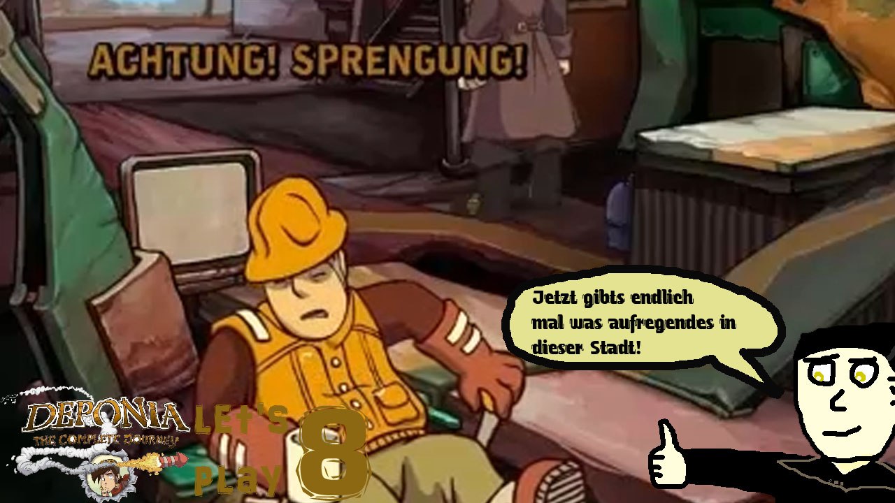 Deponia: The Complete Journey Let's Play 8: Achtung! Sprengung!
