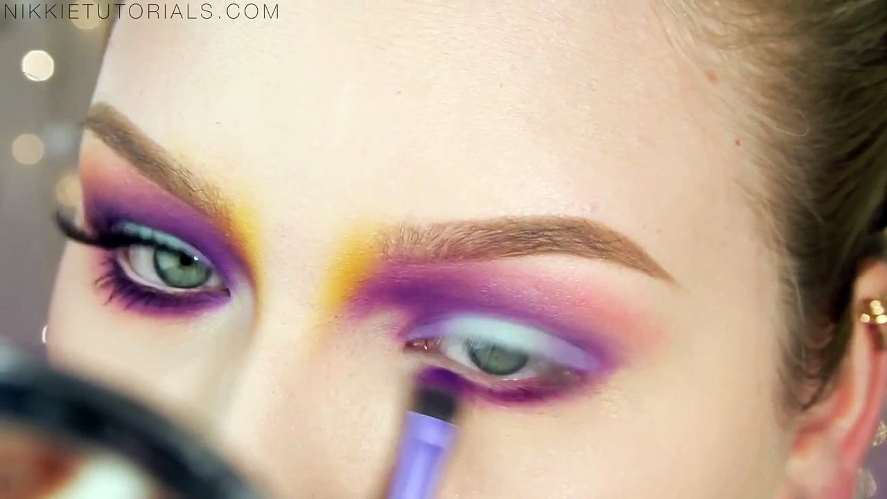 Color Crazy 1980s Makeup Tutorial