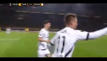 best goal of Róbert Mak   in this year (2015) Dortmund vs PAOK