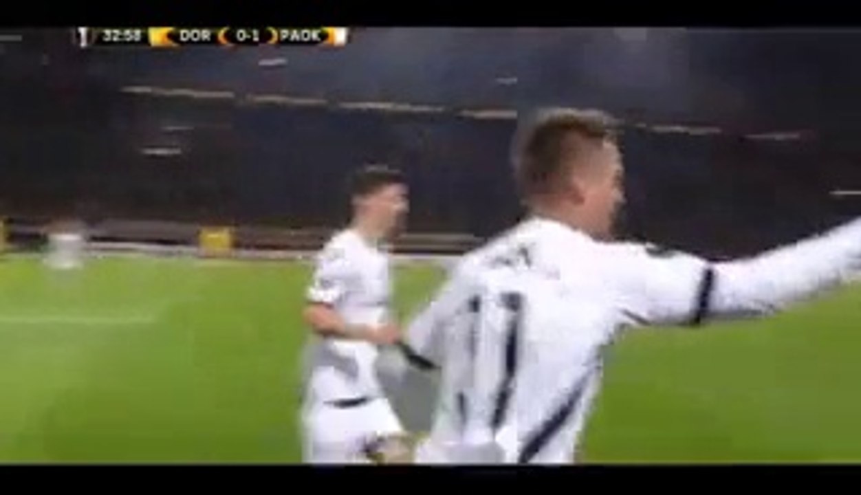 best goal of Róbert Mak   in this year (2015) Dortmund vs PAOK