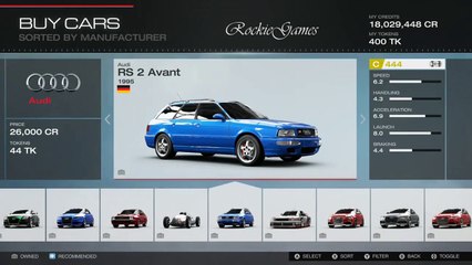 Forza 5 Car List - BMW