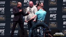 UFC 194: Jose Aldo vs. Conor McGregor Staredown