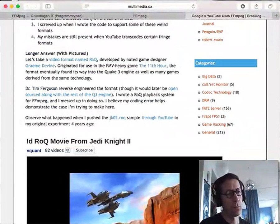 Programmtypen terminalbasiert: ffmpeg
