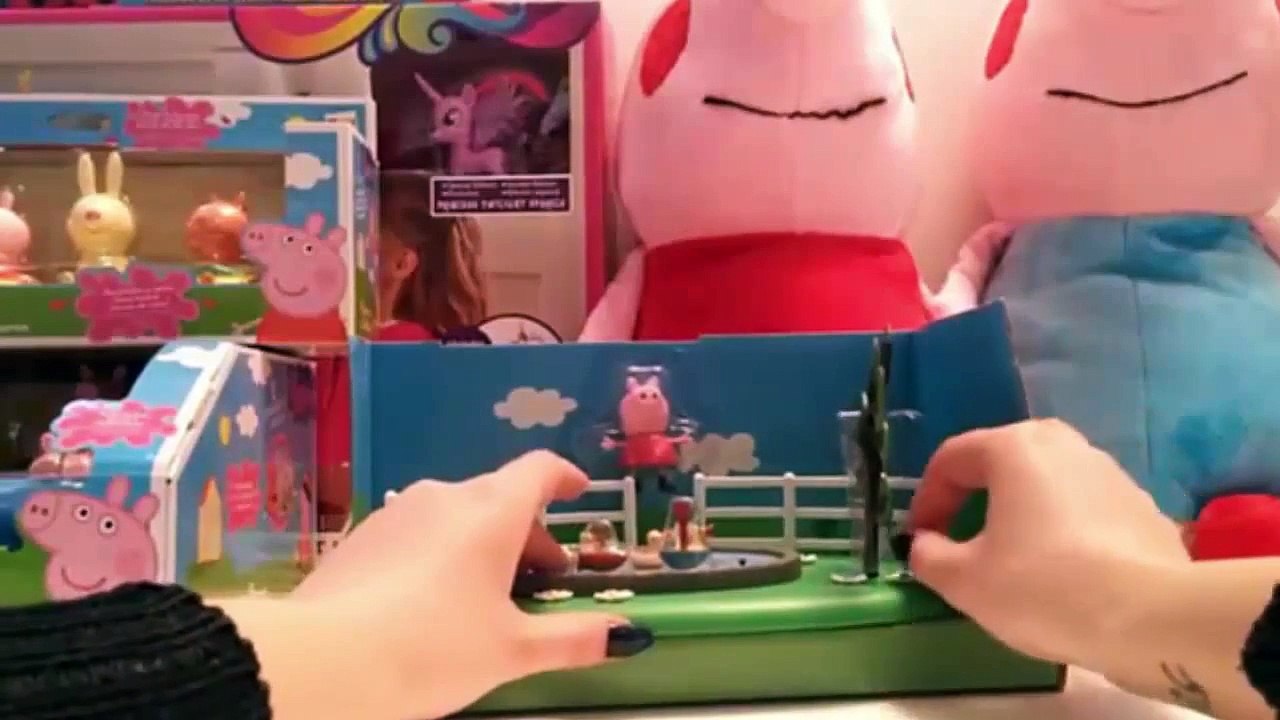 Moshi Monsters Peppa Pig Toys ♥ Duck Pond Playground Playset Monsters University