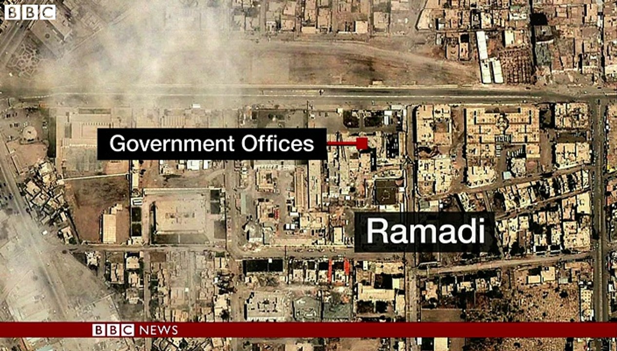 Iraqi forces 'retake Islamic State Ramadi stronghold'