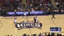 Rajon Rondo Alley Oop to Rudy Gay | Spurs vs Kings | October 8, 2015 | 2015 NBA Preseason