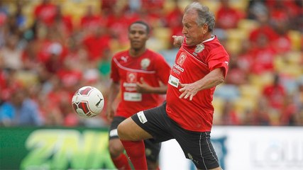 Festa de Zico foi recheada de gols no Maracanã