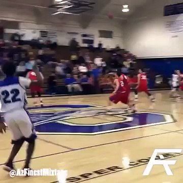 5 Star Football Player N'Keal Harry breaks backboard