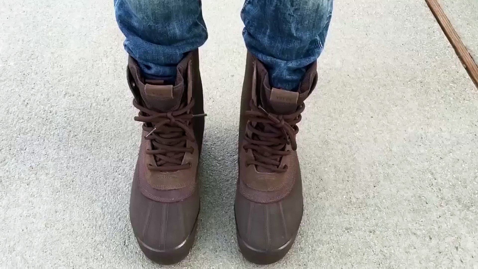 yeezy 950 on foot