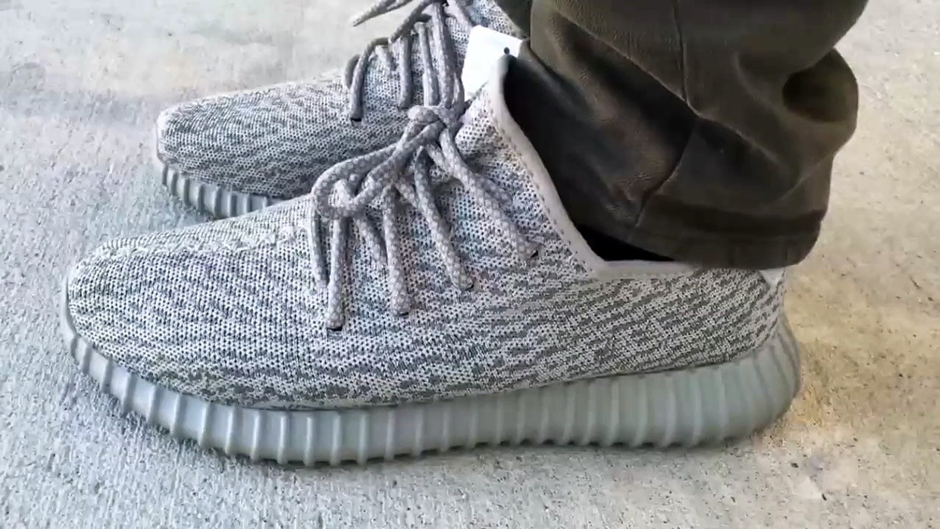 yeezy 350 moonrock on feet