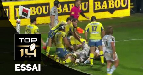 TOP 14 Clermont – Racing 92: 16-20 - Essai Fritz LEE (CLE) - J11 - Saison 2015/2016