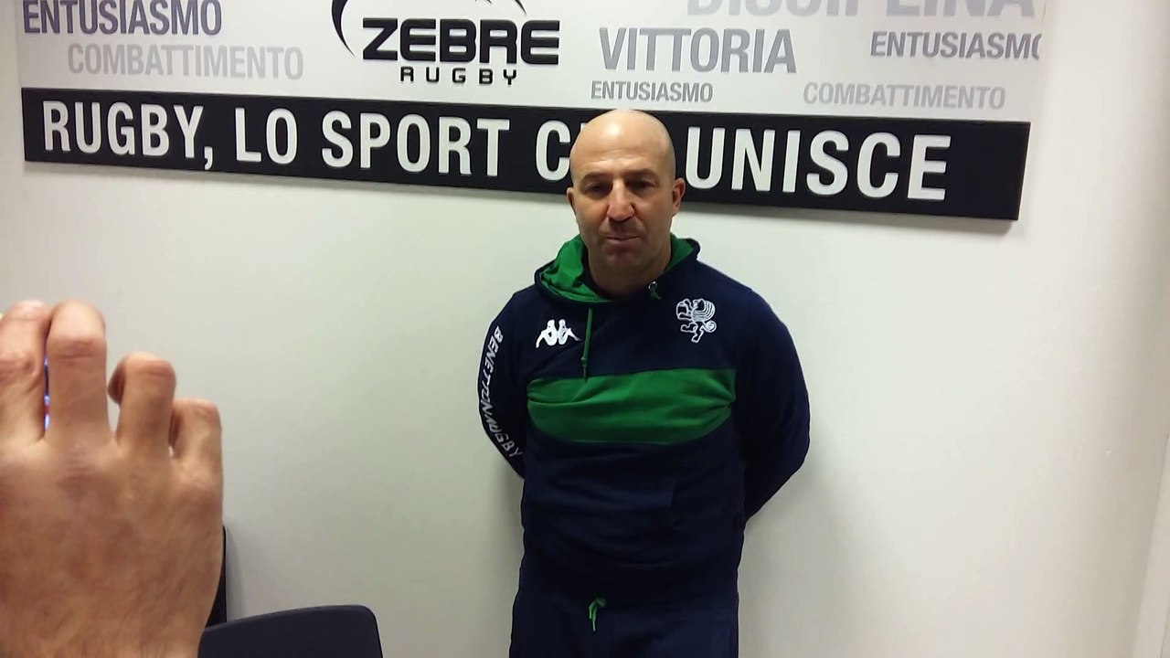 Casellato commenta Zebre - Benetton