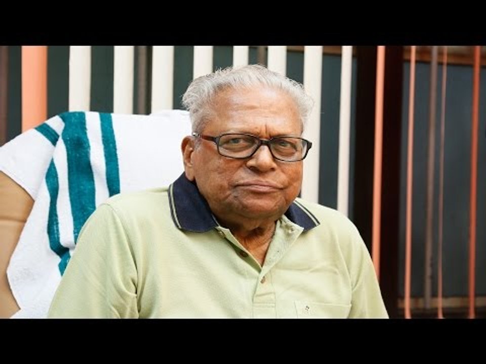 V S Achuthanandan the leader of the opposition in the Kerala addresses on the Album GOD