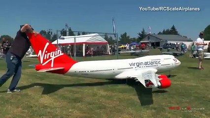 Biggest RC airplane in the world takes maiden flight