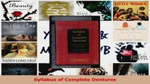 Syllabus of Complete Dentures Download