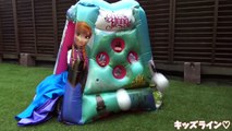 アナと雪の女王 おうち プレイランド テントハウス ボールプール おもちゃ FROZEN House Giant Ball Pits Inflatable Toy vidéo