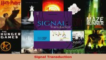 PDF Download  Signal Transduction PDF Online