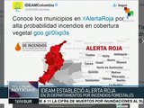 Alerta roja en 20 departamentos de Colombia por altas temperaturas