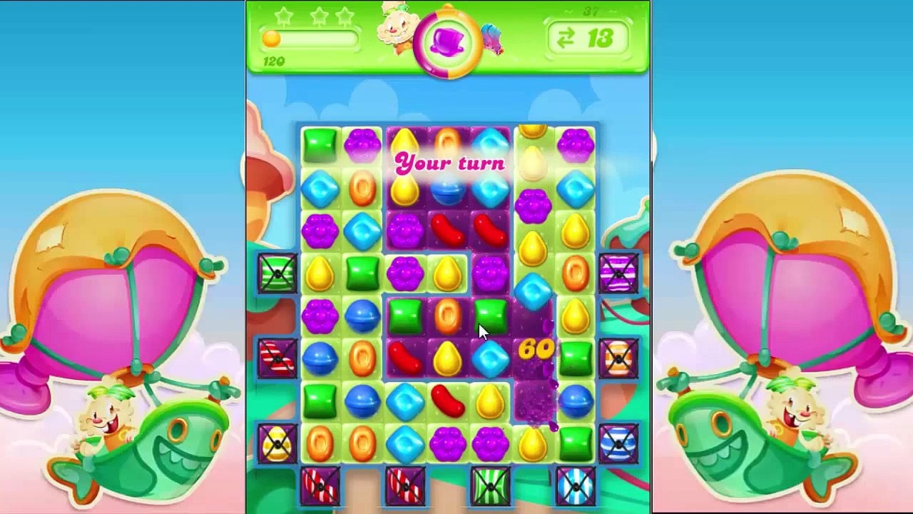 Candy Crush Jelly Saga level 37