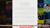 Treatment of Borderline Personality Disorder A Guide to EvidenceBased Practice