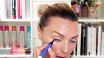 Blue Lips / Crazy Black Liner Makeup