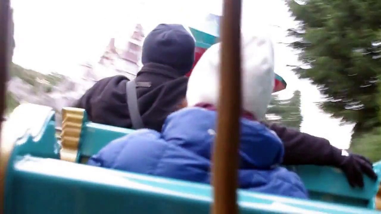 Train Dumbo Attraction disneyland - En direct du train de Dumbo (fantasyland)