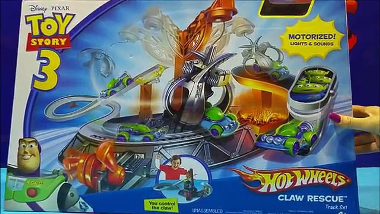 Disney Pixar Toy Story 3 Hot Wheels Playset Toys Video For Kids Worldwide