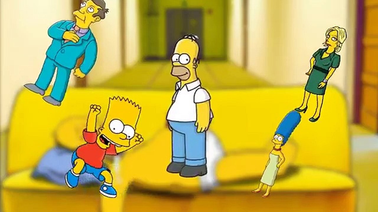 The Simpsons Family Finger Family Collection Finger Family Songs The Simpsons Finger Nursery Rhymes