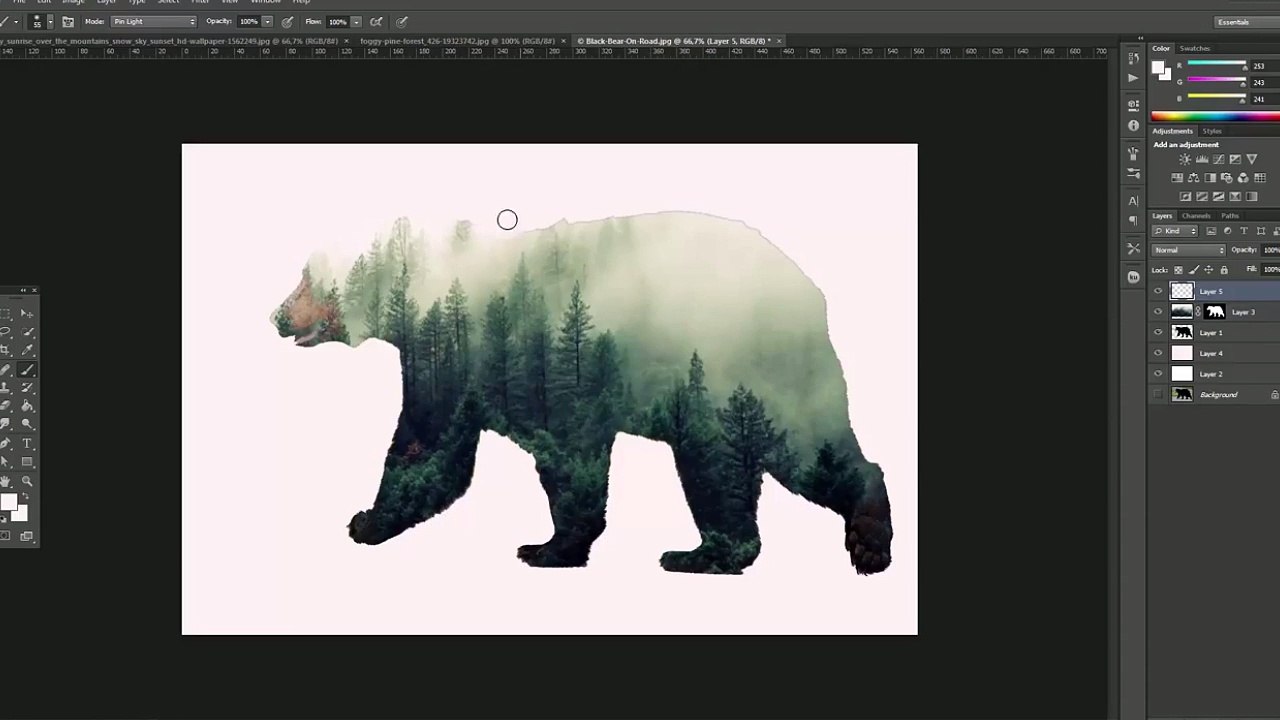 Photoshop Tutorial - Interesting Logo (part 5)