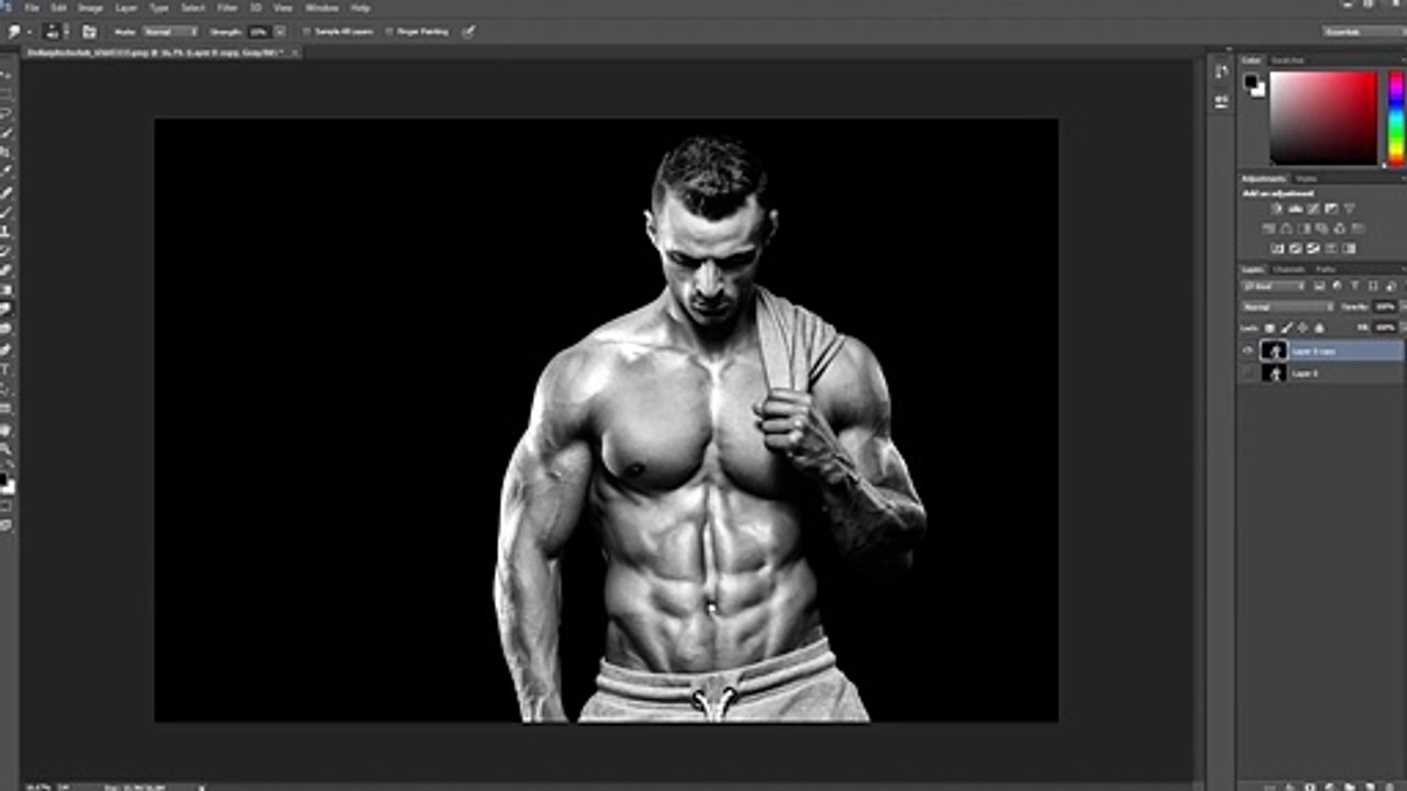Photoshop Tutorial - Metal Body Effect (part 2)