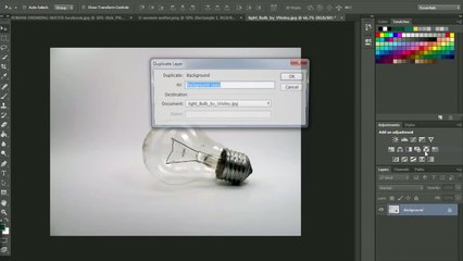 Photoshop Tutorial - Water Bulb (part 1)
