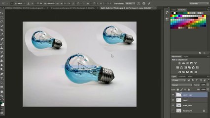 Photoshop Tutorial - Water Bulb (part 8)