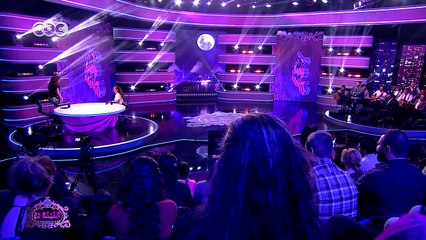 الليلة دي | إيمان العاصي تتقمص دور مقدمة البرامج بالتبادل مع اروي