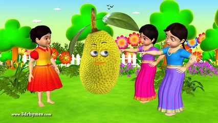 Learn Telugu Pandlu Fruits 3D Animation Preschool Telugu rhymes for children